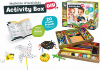 Zestaw DIY pudełko kreatywne 20 aktywności Buki