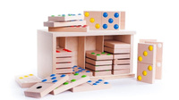 Domino dla dzieci Kafelki XXL Bajo