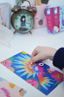 Zestaw artystyczny Czarodziejskie cyrkonie Piękne ptaki, Janod