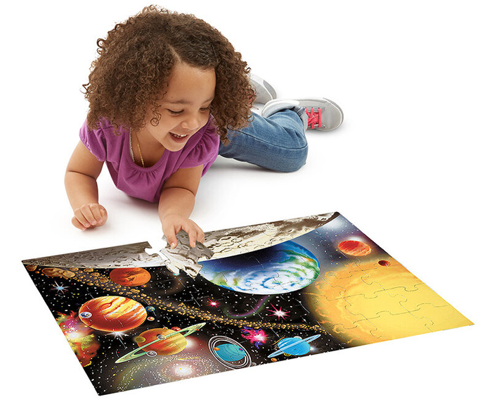 Puzzle podłogowe kosmos Układ Słoneczny 48 el. Melissa and Doug