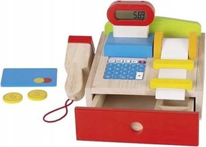 Kasa sklepowa z kalkulatorem i akcesoriami Goki