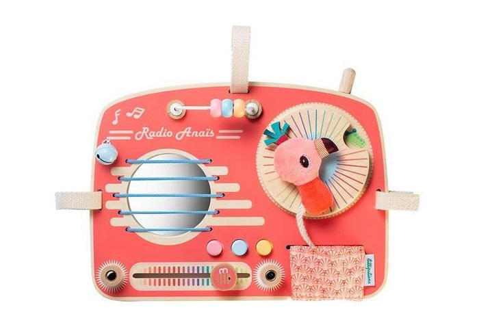 Tablica manipulacyjna dla najmłodszych Radio Flaming Anais LILLIPUTIENS