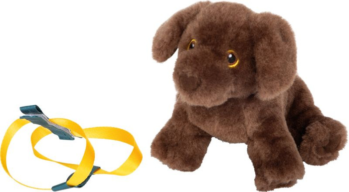 Piesek z torbą transportową i akcesoriami Small Foot