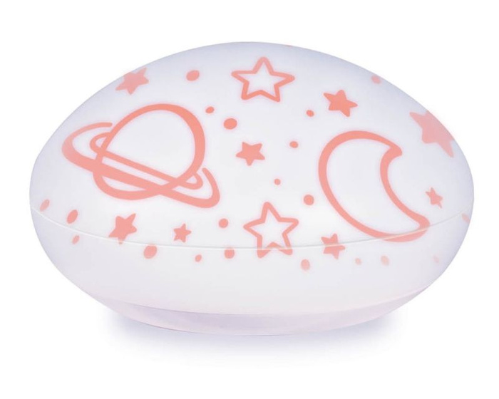 Lampka nocna dla dzieci kolorowe gwiazdy planety Buki