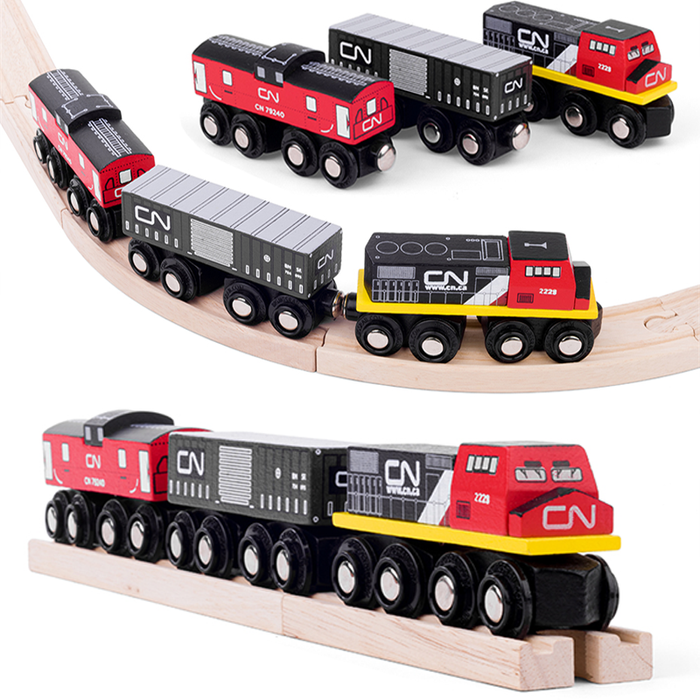 Pociąg drewniany Kolei Kanadyjskich CN, Bigjigs Rail