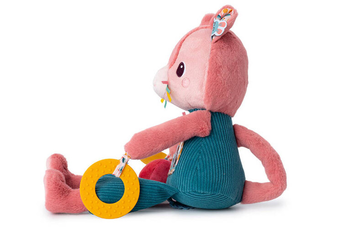 Przytulanka aktywizująca wielofunkcyjna Kotka Jeanne Lilliputiens