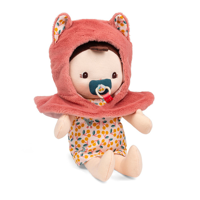 Lalka Jeanne w nosidełku 24 cm Dzidziuś z akcesoriami Lilliputiens