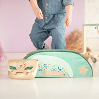 Drewniany jeździk z torebką Smok Joe LILLIPUTIENS 