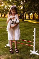 Hobby Horse Koń na kiju Astrup czarny