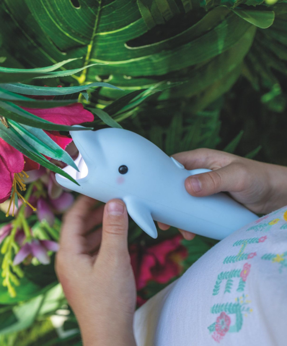 Latarka Delfin Bubbly Rabbit & Friends