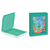 Artystyczny zestaw kreatywny Złote kontury Zwierzęta Janod