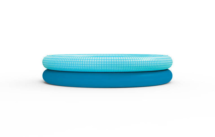 Basenik dla dzieci do ogrodu 120 cm Dippy Ocean Quut