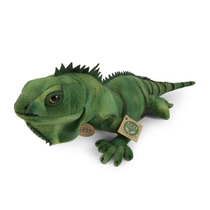 Maskotka dla dzieci iguana zielona 70 cm Rappa 
