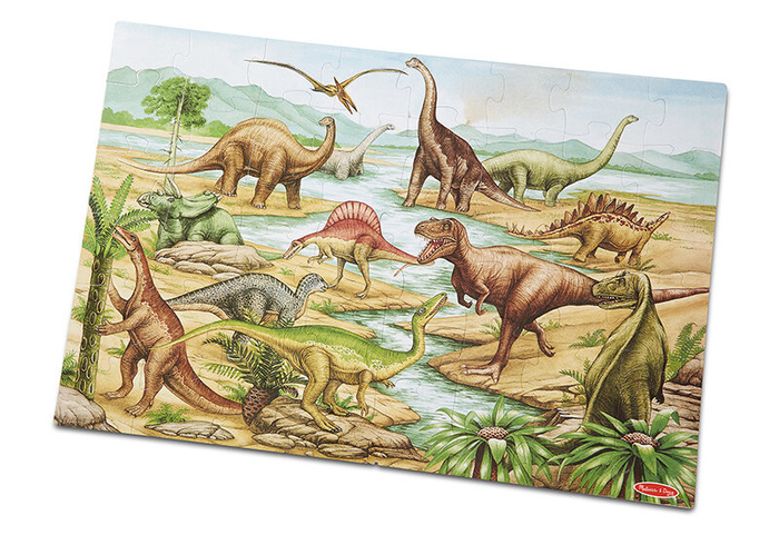 Puzzle prehistoria Dinozaury 48 el. Melissa and Doug