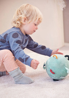 Pluszowa piłka sensoryczna z pozytywką wielofunkcyjna Smok Joe Lilliputiens