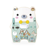 Tablica manipulacyjna dla dzieci XL 20 aktywności Miś Pure Janod