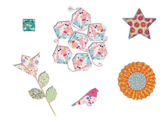 Zestaw kreatywny do tworzenia origami 7+, Janod