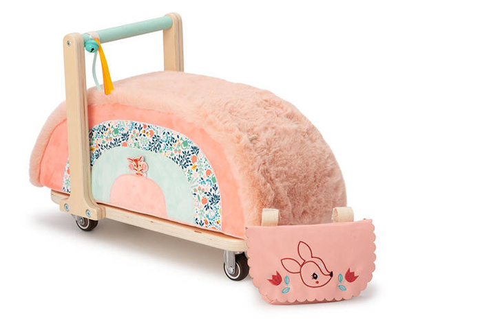 Drewniany jeździk z torebką Sarenka Stella LILLIPUTIENS