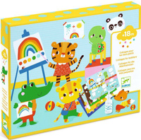 Zestaw art. PIERWSZE KOLAŻE- MÓJ DZIEŃ DJ09873 Djeco