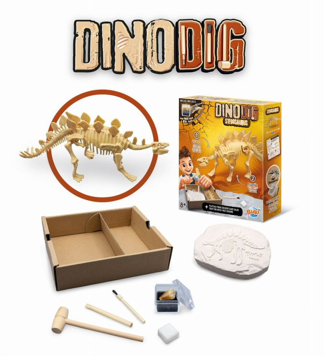 Zestaw małego paleontologa Stegozaur Buki