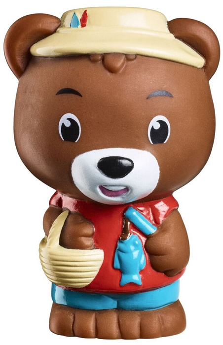 Rodzina 4 misiów Browny figurki zwierząt Klorofil