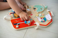 Drewniana tablica manipulacyjna Farma Lilliputiens