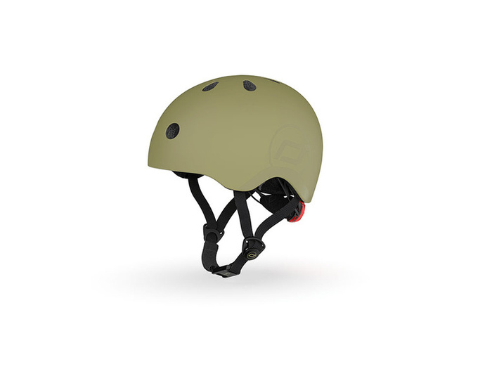 SCOOTANDRIDE Kask S-M dla dzieci 3+ Olive