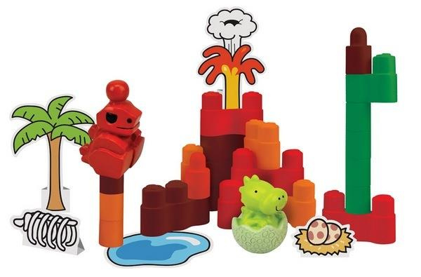 Klocki Popboblocs Dinozaur i jego przygody K's Kids