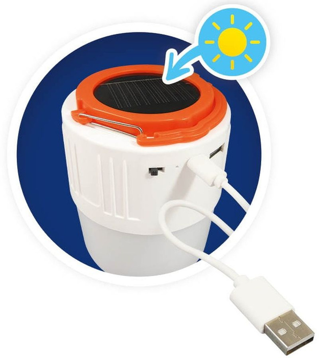 Latarka małego odkrywcy kampingowa Bluetooth Buki