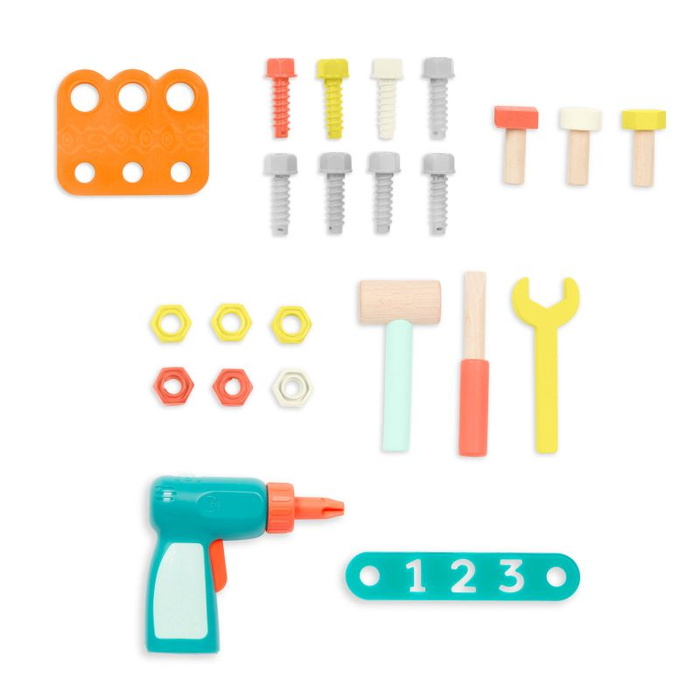 Przenośna skrzynka narzędziowa do zabawy B.toys