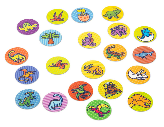 Naklejki uzupełniające Sticker Wow Dinozaur 300 sztuk Melissa and Doug