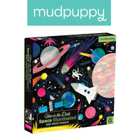 Puzzle rodzinne świecące w ciemności Kosmos 500 el Mudpuppy