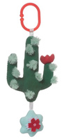 Pluszowa zawieszka kaktus z grzechotką Manhattan Toy