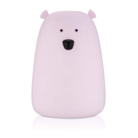 Miś Duży Lampka Silikonowa Lawendowy Rabbit & Friends