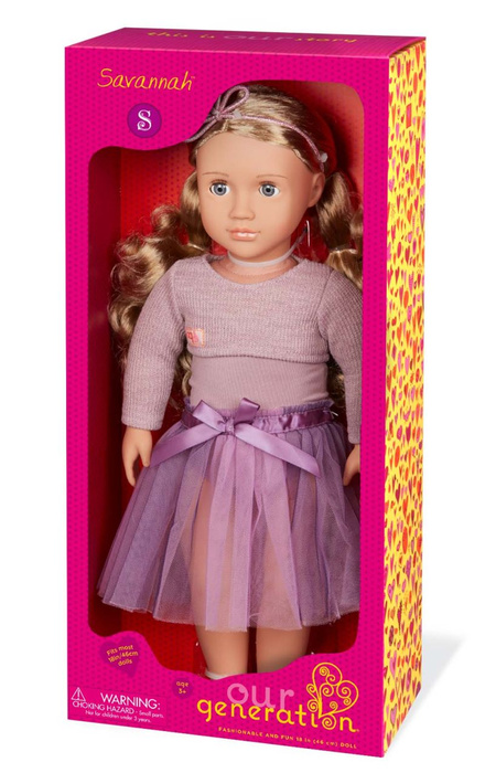 Lalka Savannah 46cm baletnica Our Generation