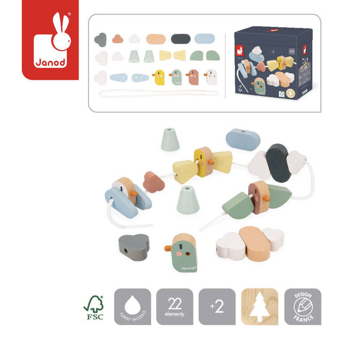 Nawlekanka Ptaszki Sweet Cocoon Janod