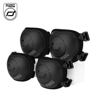 SCOOTANDRIDE Zestaw ochraniaczy dla dzieci S Black