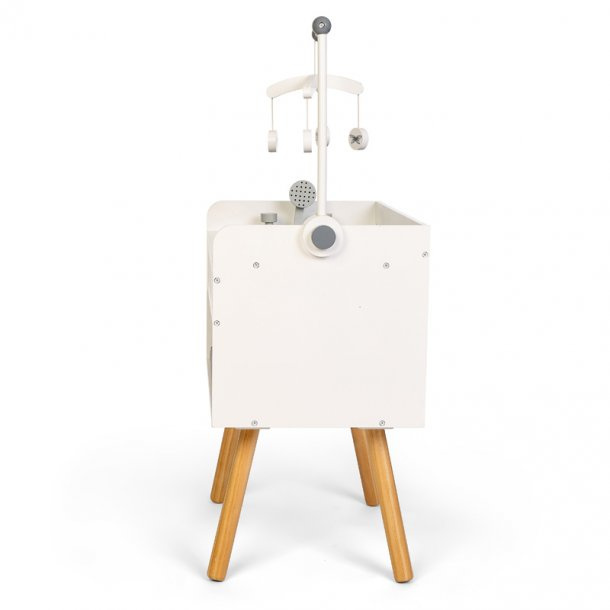 Drewniany przewijak dla lalek, wanienka i wygodna półeczka na dodatki Astrup