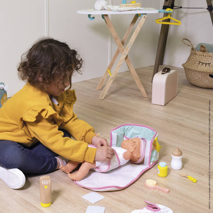 Zestaw torba do przewijania z 8 akcesoriami Janod