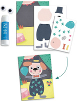 Zestaw zrób to sam 6 w 1 Zwierzęta i ich domki Djeco