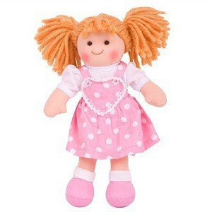 Lalka dla dziewczyn. Roksana, 30 cm, Bigjigs Toys