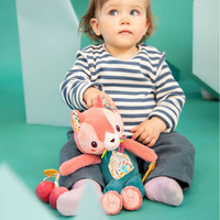 Przytulanka aktywizująca wielofunkcyjna Kotka Jeanne Lilliputiens