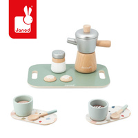 Drewniany zestaw do parzenia kawy Kawa po włosku Janod