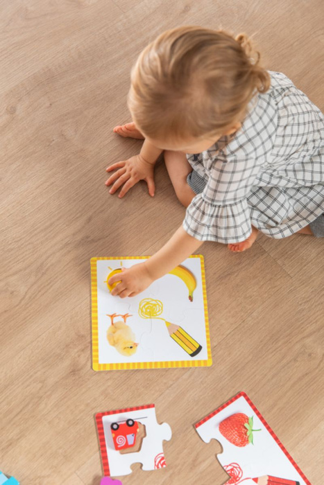 Puzzle poznaj kolory Goula