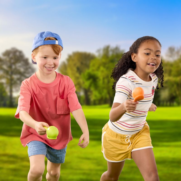 Gra zręcznościowa wyścig z jajkiem na łyżce B.Toys