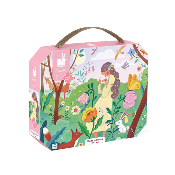 Puzzle w walizce Matka Natura 200 el. Janod