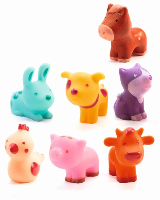 Figurki dla dzieci w zestawie Wiejska menażeria Djeco