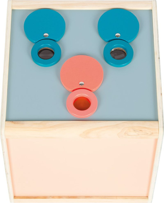 Drewniana skrzynka sensoryczna dotykowa Small Foot