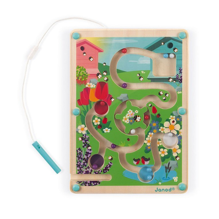 Magnetyczny labirynt dla dzieci Łąka Janod