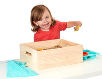 Foremki do piasku wody zabawa na plaży babeczki Melissa and Doug